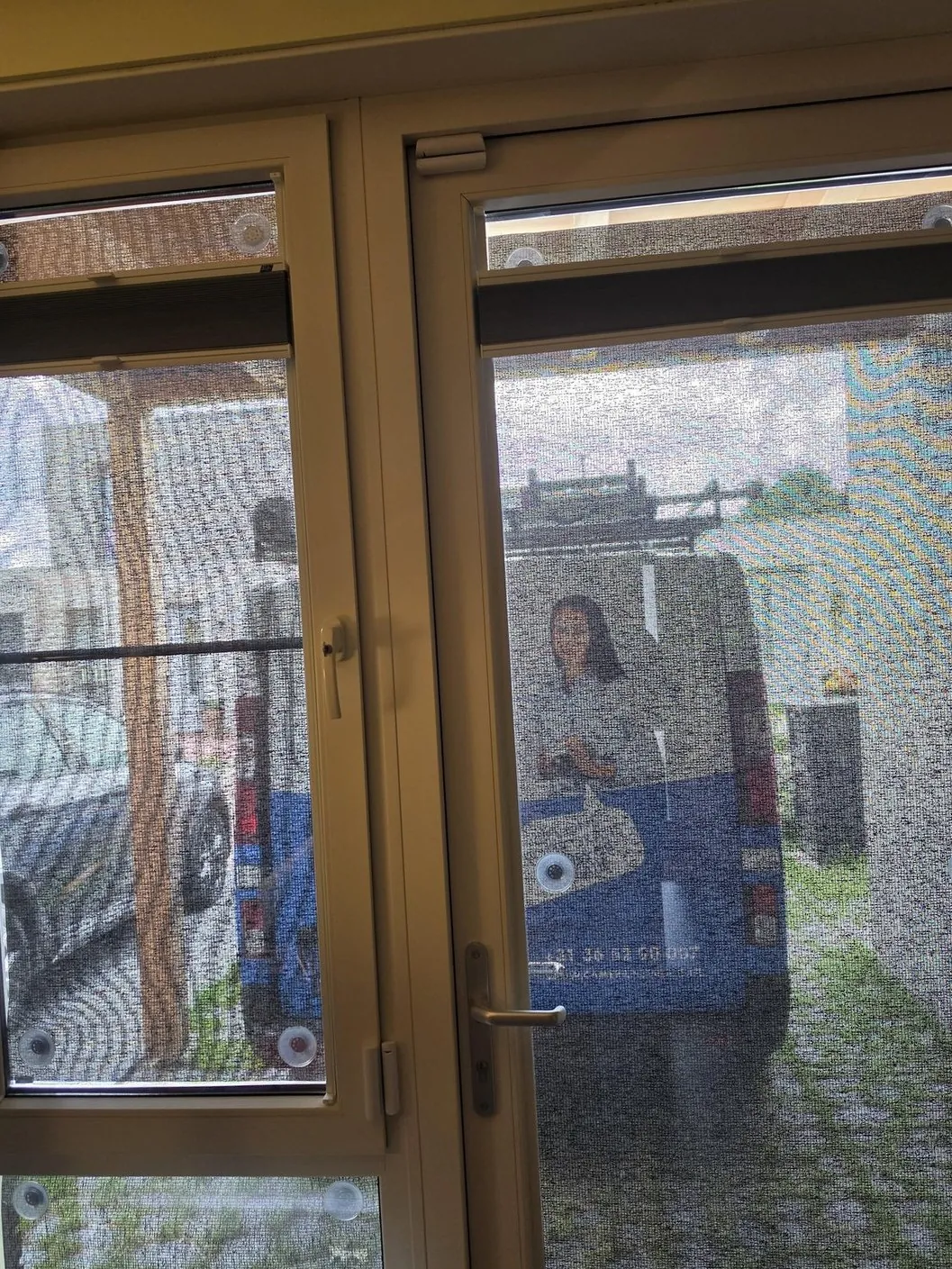 Raamcontact van Ajax in de kleur van het kozijn